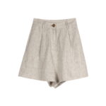 Women's Summer Casual High-Waist Linen Shorts