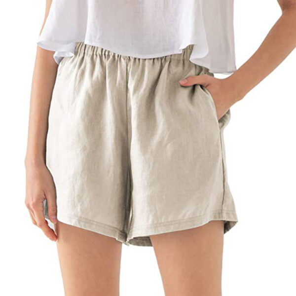 Women's Casual Linen Shorts