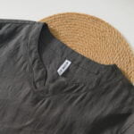 V-Neck Linen Tee