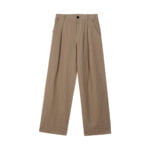 Women's Linen Wide-Leg High-Waist Casual Suit Trousers